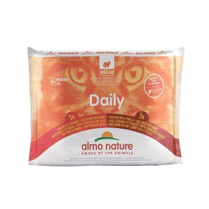 Almo Nature Multipack kana & ankka - kana & nauta 6 x 70 g