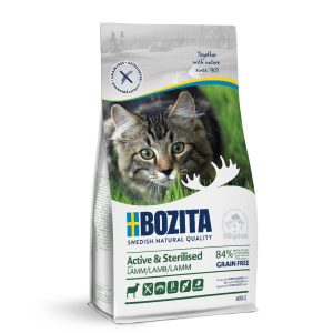 Bozita Feline Active & Sterilised Grain Free Lamb