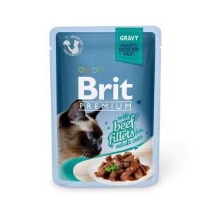 Brit Premium lihapaloja kastikkeessa