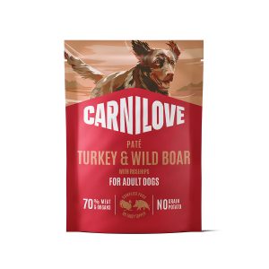 Carnilove Dog Adult Turkey & Wild boar Patee 300 g