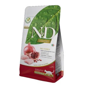 Farmina N&D Prime Neutered Cat Chicken & Pomegranate 1