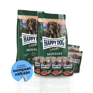 Happy Dog Sensible Montana - Tassuväen Megapaketti