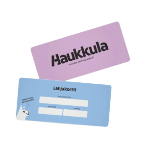 Haukkulan Paperinen Lahjakortti - Valitse summa