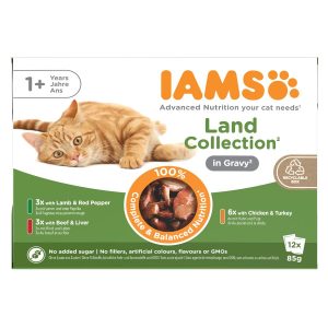 Iams Advanced Nutrition Adult Gravy Lihalajitelma 12 x 85 g