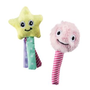 Kissanlelu Little&Bigger Kitten Basics tähti & hattara 2-pack