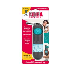 Kong Handipod Regular Clean Dispenser - Kakkapussikotelo ja käsidesipidike