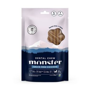Monster Dog Dental Chew Grain Free Chicken Small