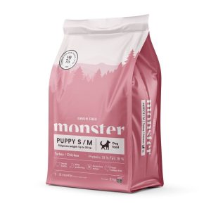 Monster Puppy Small Grain Free Kalkkuna&Kana