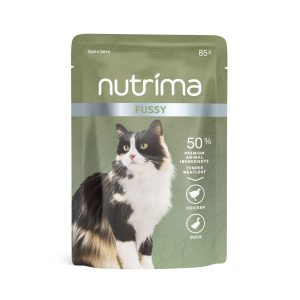 Nutrima Cat Vital Fussy märkäruoka 85g