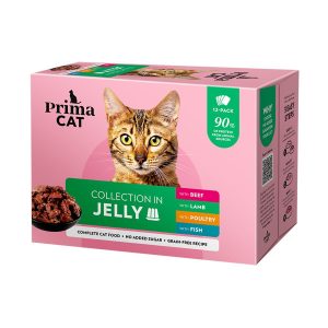 PrimaCat Classic Multipack hyytelössä 12 x 85 g