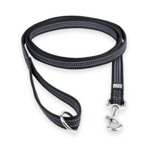 Pro Dog Grip talutin heijastimella musta