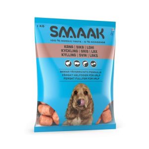 SMAAK raakaruoka pennulle kana