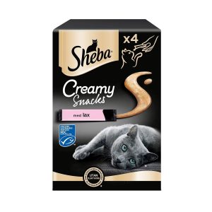 Sheba Creamy Snack Lohi 4x12g