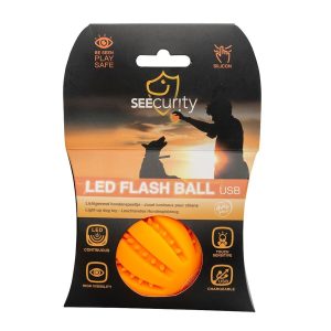Silikonipallo LED-valolla Duvo+