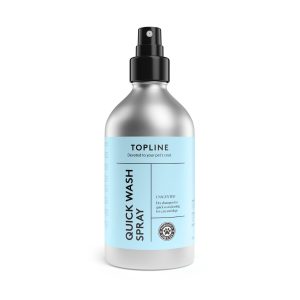 Topline Quick Wash -kissan ja koiran kuivashampoo 250 ml