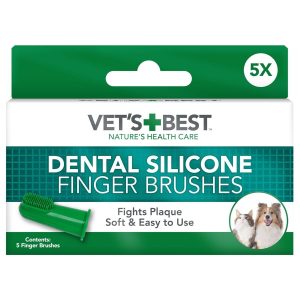 Vet’s Best Silikoniset sormiharjat 5 kpl
