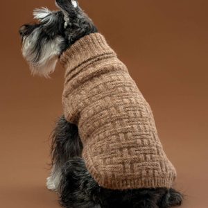 Waffle Basket Knit koiran alpakkaneule