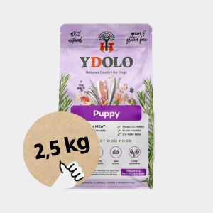 YDOLO Healthy & Pure Puppy - Puolikostea koiranruoka
