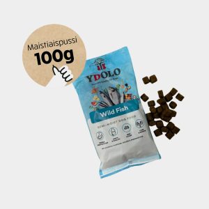 YDOLO Healthy & Pure Wild Fish - Puolikostea koiranruoka 100g